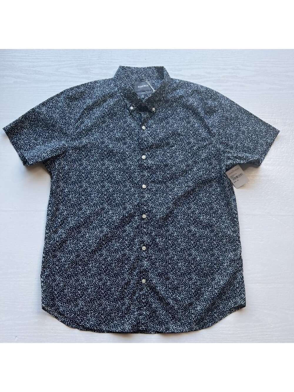 Bonobos Riviera Shirt Mens XLarge Splash Print Slim Fit New